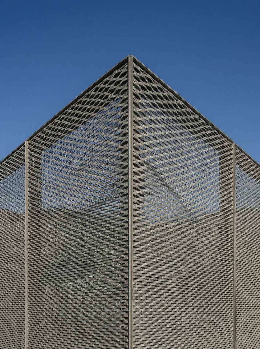 Structure architecturale en acier